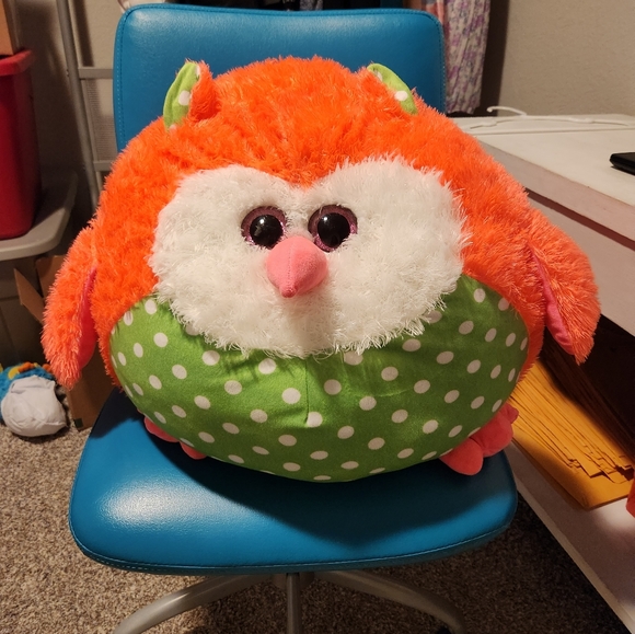 green owl plush